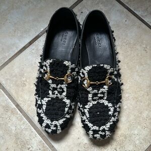 Gucci wool loafers